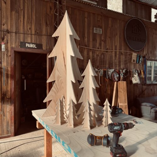 Árbol Navideño Madera